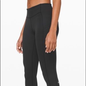 Lululemon Speed Up Tight 28" Size 6 Black